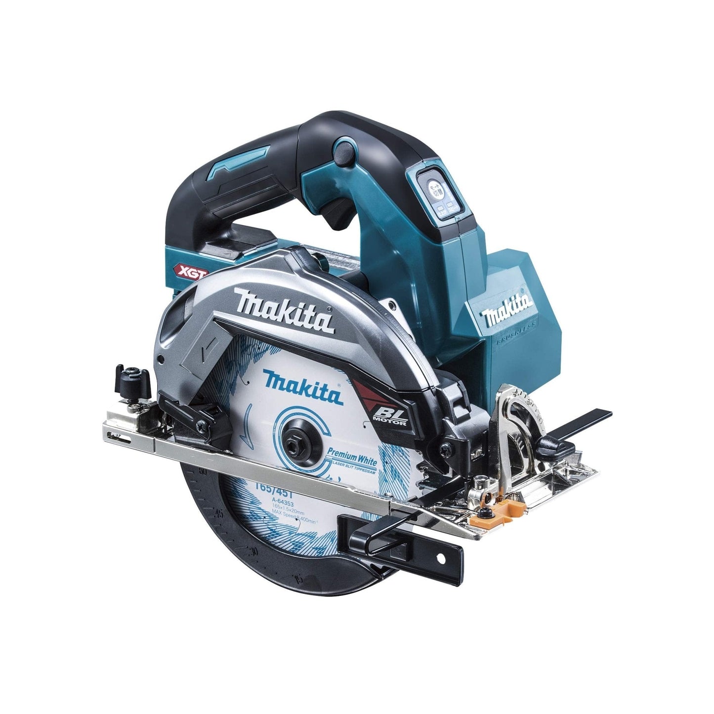 Makita 40Vmax Akku-Handkreissäge 165 mm 66 mm Schnitttiefe HS002GZ solo